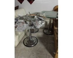 Thanh Lý Bàn Kính Cao Cấp Chân Inox